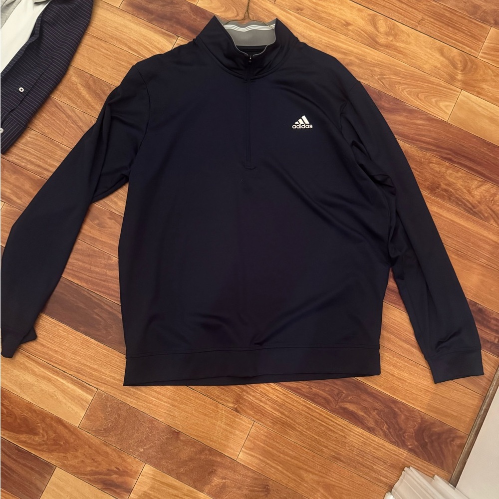 Adidas Men's Navy Quarter-Zip
